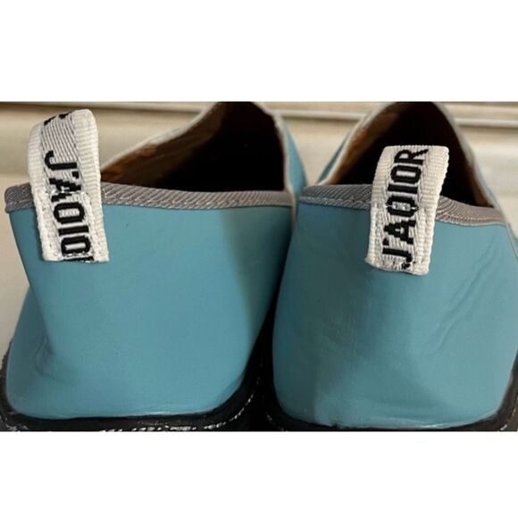 NWOB J'ADIOR LIGHT TURQUOISE FLAT SANDAL SHOE SIZE 8.5 (40) - Picture 6 of 6